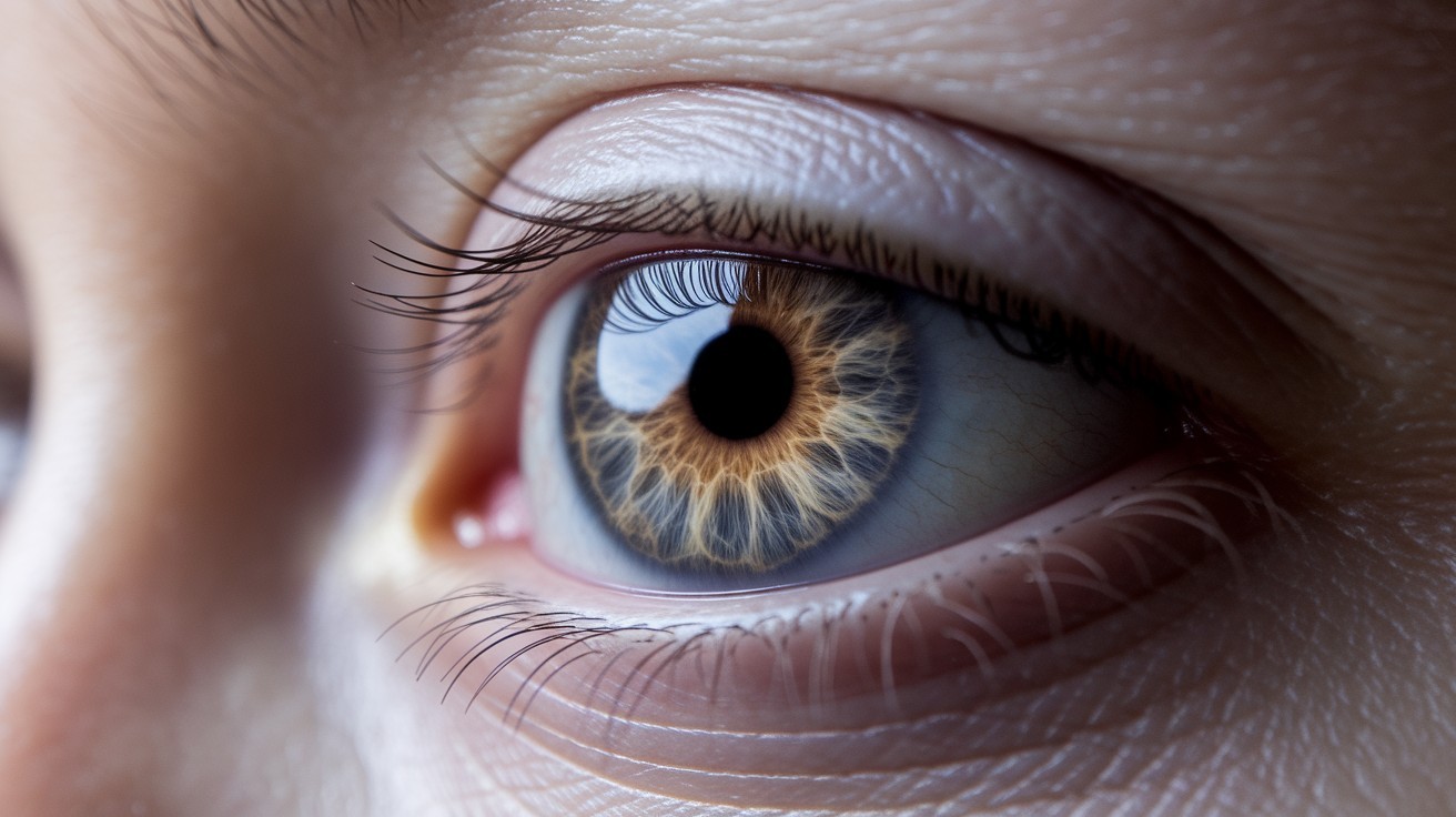 ciemny pierścień wokół tęczówki - obraz główny