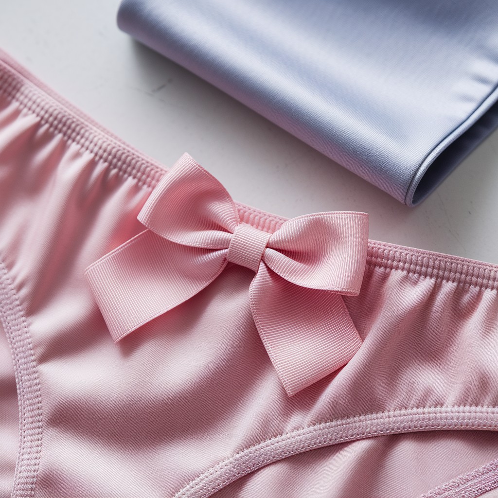 co oznacza kokardka na majtkach - szczegółowy widok produktu