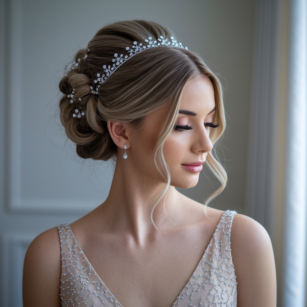 fryzura na bal - ilustracja praktycznego zastosowania