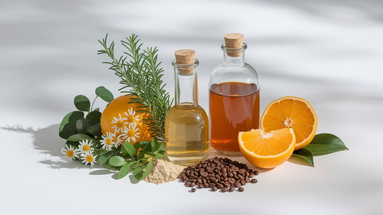 naturalne płukanki do włosów - obraz główny