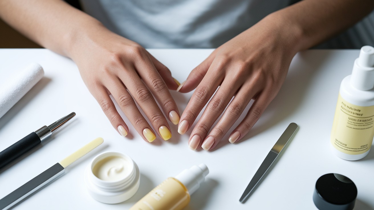 wybielanie paznokci - obraz główny